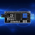thumbnail image 3 of LCD1602 Module Adaptateur, 5V Rapport de Contraste Réglage Potentiomètre I2C Interface Adaptateur LCD, Rétro-Éclairage Pratique pour 0X20 4 Fils de Sortie, 3 of 8