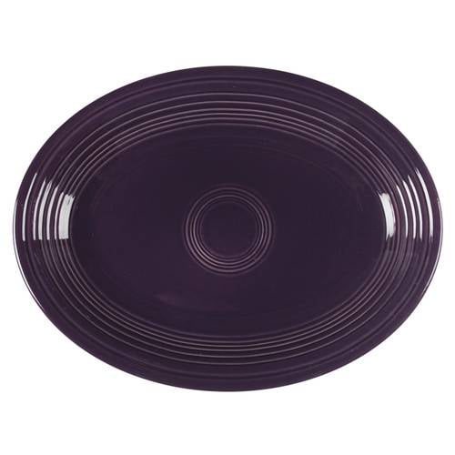 Open Box Homer Laughlin Fiesta Plum (Intro 2001) Oval Serving Platter 2298896