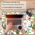 thumbnail image 2 of Large Extended Gaming Mouse Pad (31.5x15.7 inch, 3 mm Thick) with Non-Slip Rubber Base, XXL Mouse Keyboard Water-Resistant Desk Mat, for Gaming Office Home Computer Laptop, Floral, 2 of 5