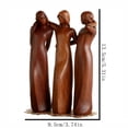 thumbnail image 2 of Sisters by My Side Three Sisters Sculpture, Vintage Hand-Painted Resin Sister Figurines, Celebrates Friendship & Sisterhood, Best Friend Birthday Gifts for Women, Collectible Home Decor Memento, 2 of 7