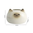 thumbnail image 2 of Caja de pañuelos de gato creativa inspirada en crema for el hogar, sala de estar, dormitorio, decoración pequeña de lujo ligera, caja de papel de escritorio, 2 of 6
