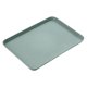 thumbnail image 1 of Bandejas antideslizantes Wmhsylg de 20 x 30 cm, rectangulares, de plástico, para servir alimentos, reutilizables, color gris, 1 of 8