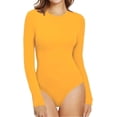 thumbnail image 1 of Xishao Women's Round Neck Short Sleeve T Shirts Basic Bodysuits Xishao ropa, 1 of 2