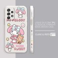 thumbnail image 3 of Case For Samsung Galaxy A91 A73 A72 A71 A53 A52 A51 A42 A33 AO3S 4G 5G Simple Liquid silicone Case Cartoon My Melody, 3 of 5