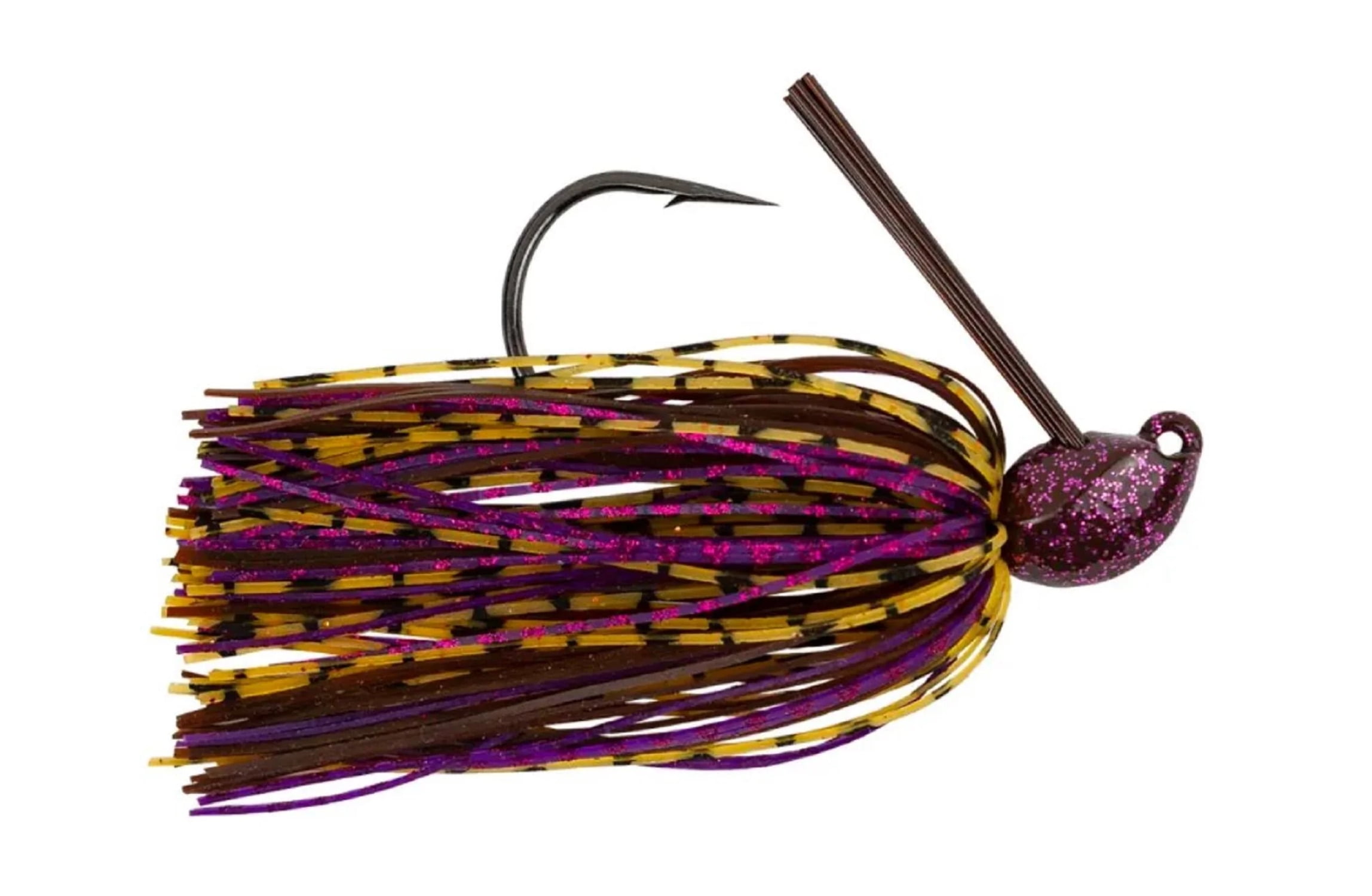 Googan Squad Thicc Jig 3/8 oz Bluegill Fishing Lure with 5/0 Hook, 1 Pack