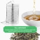 thumbnail image 5 of Infusores de Té para Té Suelto, Colador de Té de Acero Inoxidable, Difusor de Té de Malla Extrafina para Preparar Té, Especias, 5 of 5