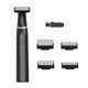 thumbnail image 4 of Maquinilla de afeitar eléctrica recargable GT-266 con diseño ergonómico, doble filo y resistente al agua. Incluye 4 peines ajustables y cable USB. ¡Afeitado rápido y cómodo!, 4 of 6