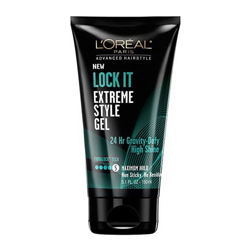 Loreal Paris Advanced Hair Styles Lock It Extreme Style Gel, Maximum