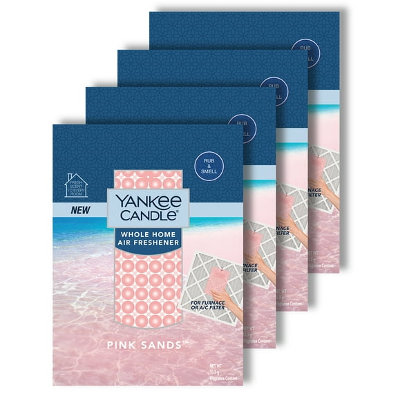 Yankee Candle Pink Sands Whole Home Air Freshener (4 Pack)