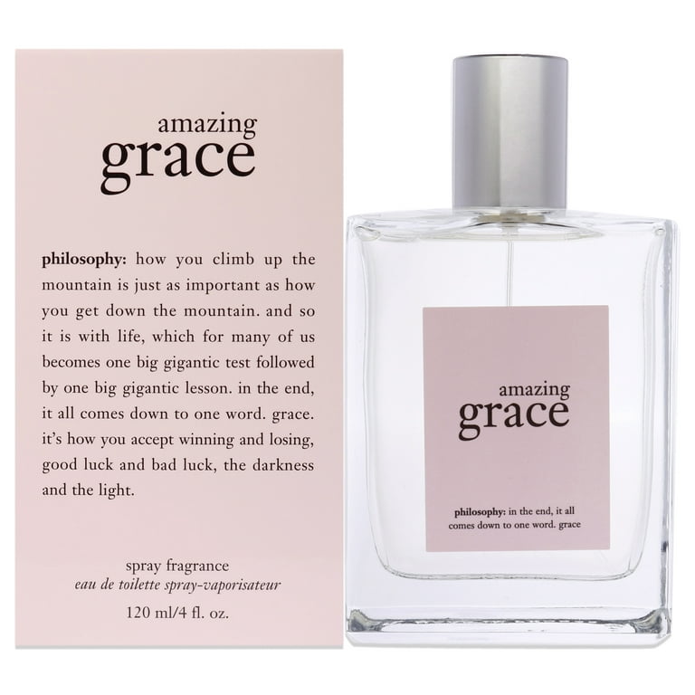 Philosophy Amazing Grace Eau de Toilette Perfume for Women, 4 Oz Full Size  