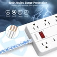 thumbnail image 4 of Regleta SMNICE con 8 Tomas y 6 Puertos USB, 4 of 7