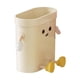 thumbnail image 3 of Bote de basura pequeño, contenedor de abono doméstico, lindo bote de basura, bote de basura para espacios reducidos, dormitorio, baño, hogar, sala de Sentado L, 3 of 9
