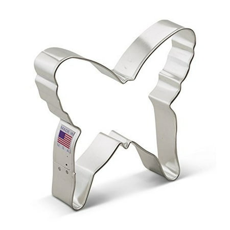 Large Cookie Tin - Ann Clark Butterfly Cookie Cutter - 4.75 Inches - Tin Plated Steel, LARGE BUTTERFLY / LUNA MOTH COOKIE CUTTER - Use the Large 4 3/4