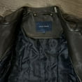 thumbnail image 6 of COLE HAAN Men's Lambskin Leather Moto Jacket In Java Size Medium B4HP $695, 6 of 8