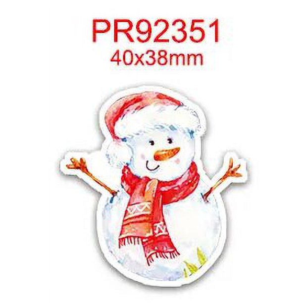 Cinta de grogrén impresa de Navidad para manualidades, accesorios de costura de 5 yardas, molde de resinas planas, 10 piezas 46341