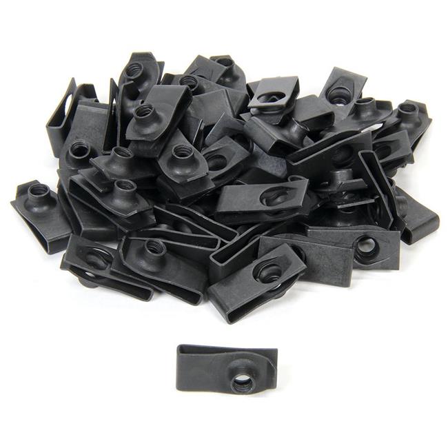 Allstar Performance ALL1856450 Body Bolt Clips Pack of 50 Walmart