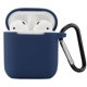 thumbnail image 1 of Compatible con funda AirPods con llavero, funda protectora de silicona prémium a prueba de golpes para estuche de carga AirPods 2 y 1 (Airpods 1, rojo), 1 of 5