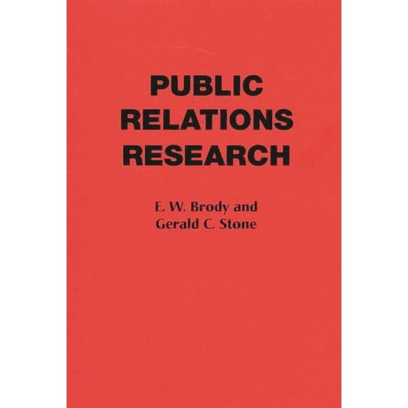 Public Relations Research, (Hardcover)