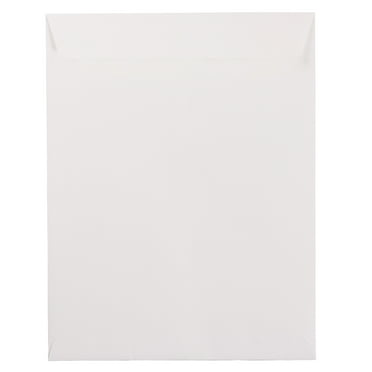 JAM Paper 10 x 13 Open End Catalog Envelopes, White, 50 per Pack