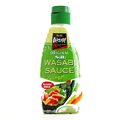 S&B Wasabi Sauce 5.3 oz each (4 Items Per Order)