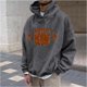 thumbnail image 1 of Sudadera con capucha para hombre, estilo casual, con cuello redondo, estampado, manga larga, blusa de poliéster, 1 of 6