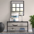 thumbnail image 2 of Henn & Hart TL0541 Frieda Polished Nickel Table Lamp with Clear Glass Shade, 2 of 3