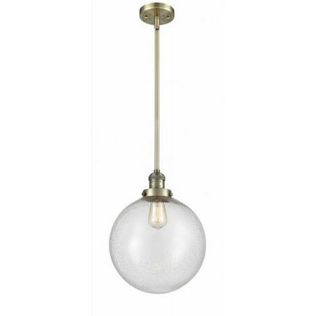 

Innovations 201SABG20412 One Light Mini Pendant Franklin Restoration Brass