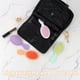 thumbnail image 4 of 12 Pack Mini Hair Brush Bulk Soft Detangling Bristles for Wet and Dry Hair Travel Pocket Size 8 Colors, 4 of 4