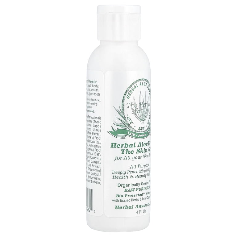 Aloe Force Organic Pure Natural AloeForce Herbal Aloe Vera Skin Gel 4 oz -  Walmart.com