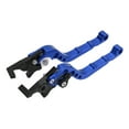 thumbnail image 2 of Poignée, Levier de Frein Moto Universel en Alliage d'Aluminium CNC Résistant à l'Usure 2pcs pour Accessoires de Moto Noir, Bleu, Rouge, 2 of 8