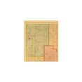 thumbnail image 4 of Historic County Map - Clay County Missouri - Hopkins 1887 - Vintage Wall Art, 4 of 4