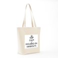 thumbnail image 7 of CafePress - Keep Calm By Focusing On Handouts Tote Bag - Unisex Canvas Tote Bag, Beige, 1-Piece, 7 of 7