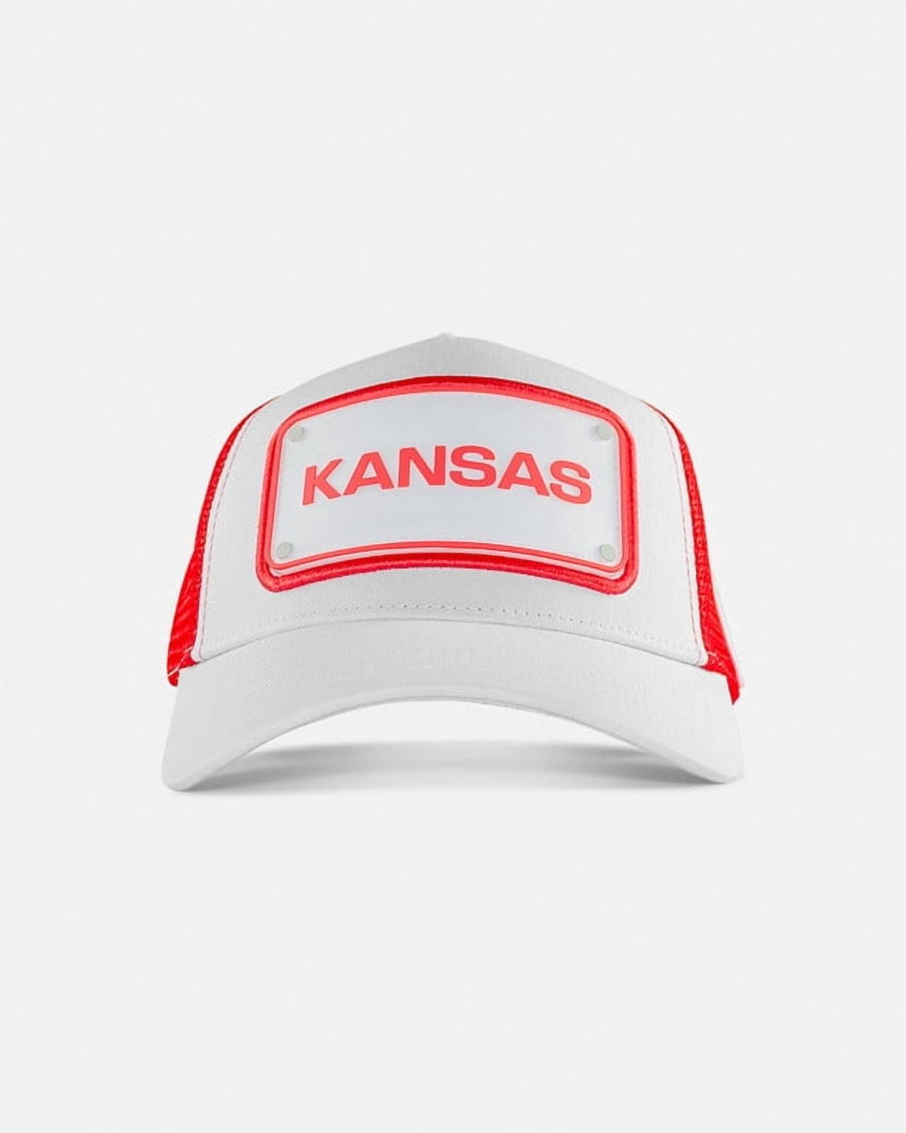 FIFA World Cup 2026 Rubber Host City Patch Trucker Soccer Cap - Kansas City