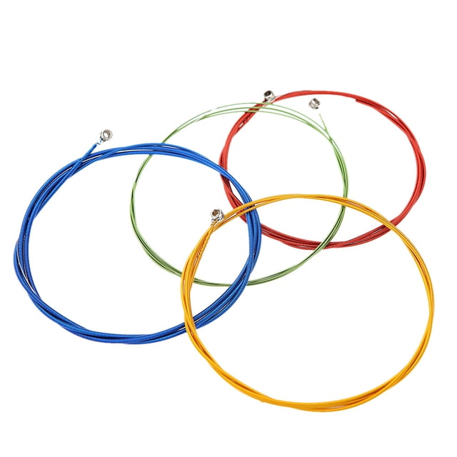 Amdohai Alice A609C Colorful Electric Bass Strings Hexagonal Core Nickel