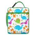 thumbnail image 5 of Dino Insulated Lunch Box Women Reusable Lunch Bag with Water Bottle Holder Portable Lunch Bag Work Travel, 5 of 6