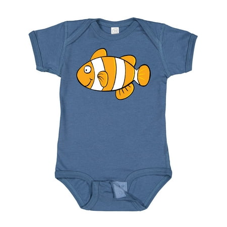 

Inktastic Clown Fish Illustration Gift Baby Boy or Baby Girl Bodysuit