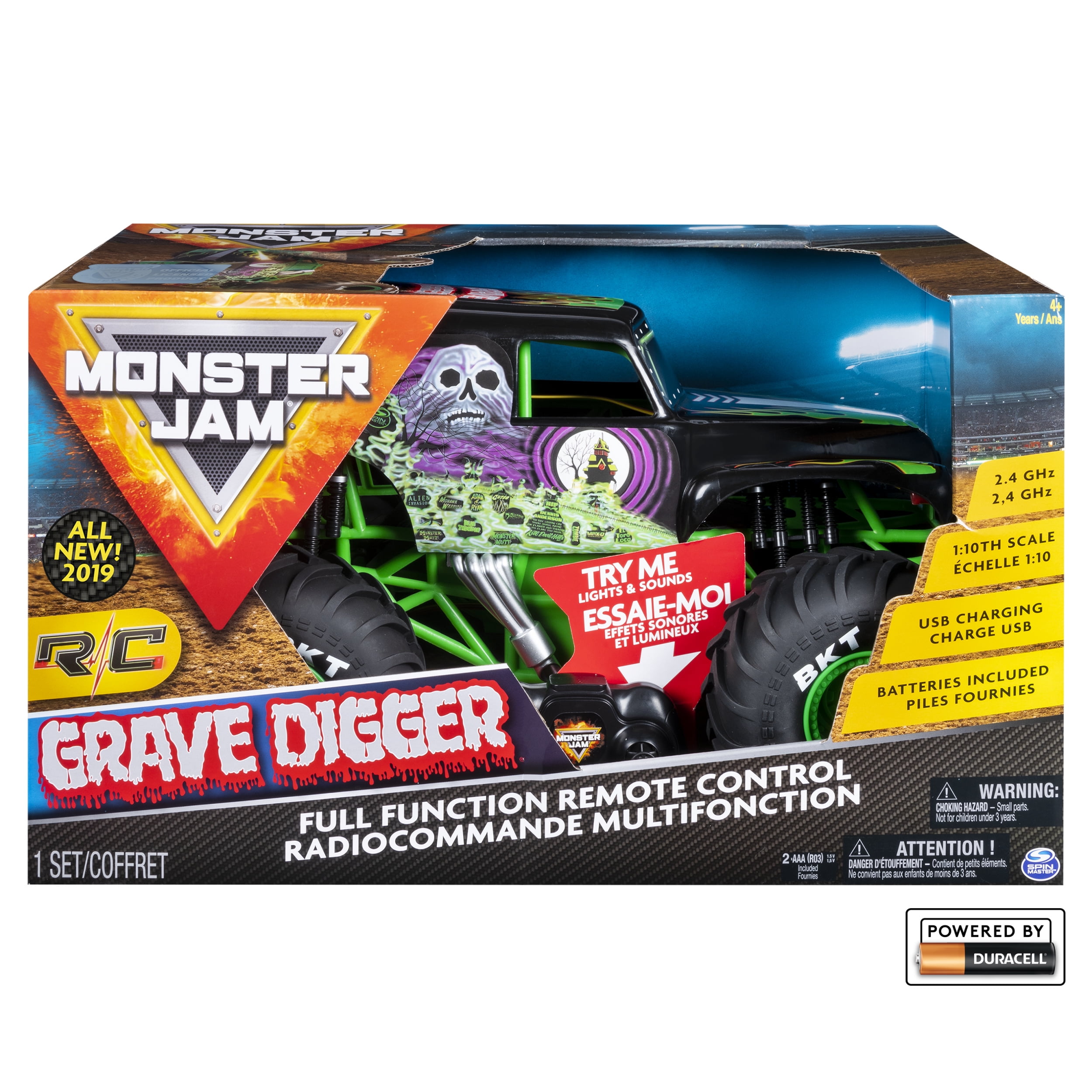 monster jam radio control grave digger