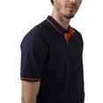 thumbnail image 5 of PLAYERA COMFORT FIT DE CUELLO TIPO POLO, MANGA CORTA, CÁRDIGAN EN PUÑOS Y CUELLO CON LÍNEAS A CONTRASTE Y ABERTURA EN LOS COSTADOS, 5 of 5
