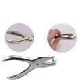 thumbnail image 4 of Perforadora Manual de Metal con un solo orificio, apertura de 6mm, abrazadera de perforación, espesor de perforación, 8 hojas A4, 1 ud., 4 of 5