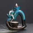 thumbnail image 3 of 1pc Heart-Shaped Backflow Incense Burner, Valentine's Gift for Yoga & Home Decor (Without Incense), 3 of 8
