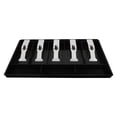 thumbnail image 1 of Mobutofu Multi-gird Cash Drawer Plastic Black Cash Register Box for Retail 1Pack, 1 of 8