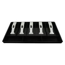 SOPOTUTU Money Drawer Organizer with Several Compartments for Retail and Supermarket Use