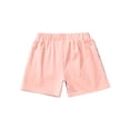 thumbnail image 6 of iiniim Girls Boys Sequins Dance Shorts with Bowknot Training Gymnastics Hip Hop Rave Light Pink 5-6, 6 of 7