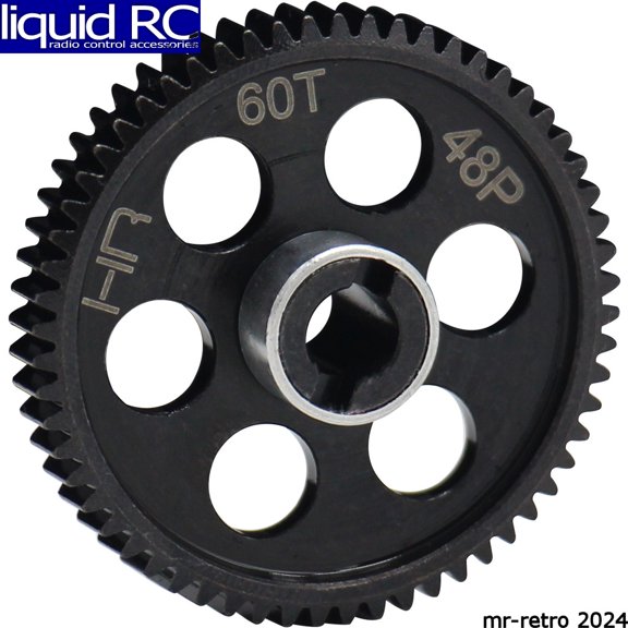 Hot Racing SYEJ60T8P Steel Main Gear 60T 48 pitch Yeti Jr Can Am