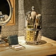 thumbnail image 2 of Soporte para brochas de maquillaje Hoosel 360, giratorio con tapa impermeable, 2 of 7