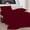 Burgundy Stripe, variant on 100% Pure Egyptian Cotton 800 Thread Count Sheet Set, 4 Pc Set, Sateen Weave, Hotel Collection Soft Luxury Bedding, Fits Upto 21" Inch Deep Pocket (White Solid, Queen Size)