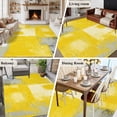 thumbnail image 6 of Yellow Grey Area Rug 5x7 Washable Rug Non Slip Modern Abstract Mottled Ombre Aesthetic Large Area Rug Soft Stainresistant Indoor Floor Carpet for Living Room Bedroom Home Office Dining Room Nursery, 6 of 7