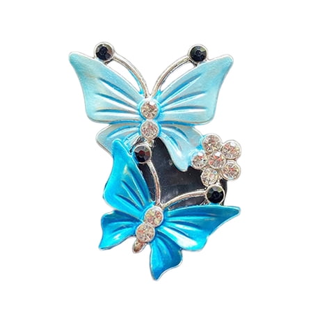 Car Air Vent Butterfly Car Perfume Clip Blue