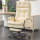 thumbnail image 4 of Leather Vanity Office Chair Portable Throne Modern Makeup Luxury Conference Office Chair Comfortable Mobilya Home Furniture My Lux Decor Round, 4 of 30