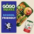 thumbnail image 4 of GoGo squeeZ Low Fat Yogurtz Strawberry Yogurt Snack Pouches, 3 oz (10 Pack), 4 of 17